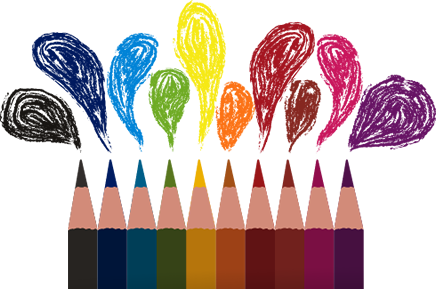 Colorful pencils
